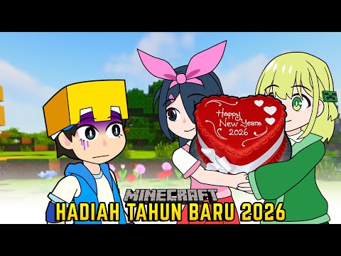 Hadiah Tahun Baru 2026 - Animasi Minecraft