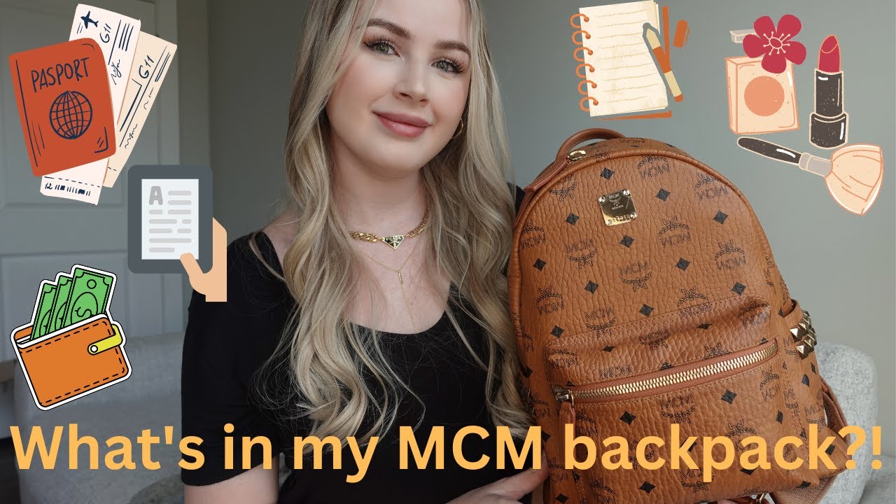 What's In My MCM Mini Backpack