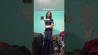 Ignore the background😞… #fitcheck #dress #dance #8thgrade #new #fyp