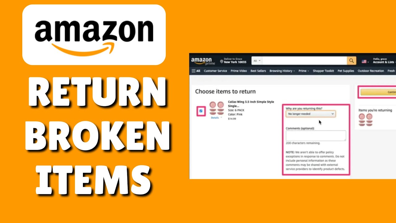 How To Return Broken Items To Amazon (Defective Item /Faulty Item ...