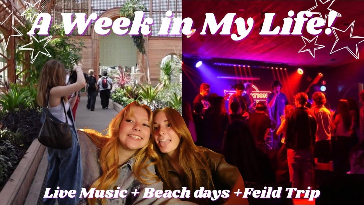 A Super Fun Week In My Life! || Live Music + Beach Days + Field Trips!!