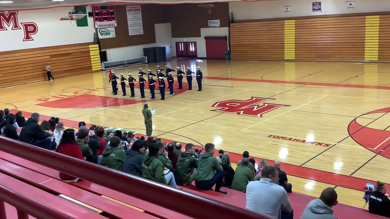 Snohomish MCJROTC Unarmed Drill Team Regulation Marysville 2025