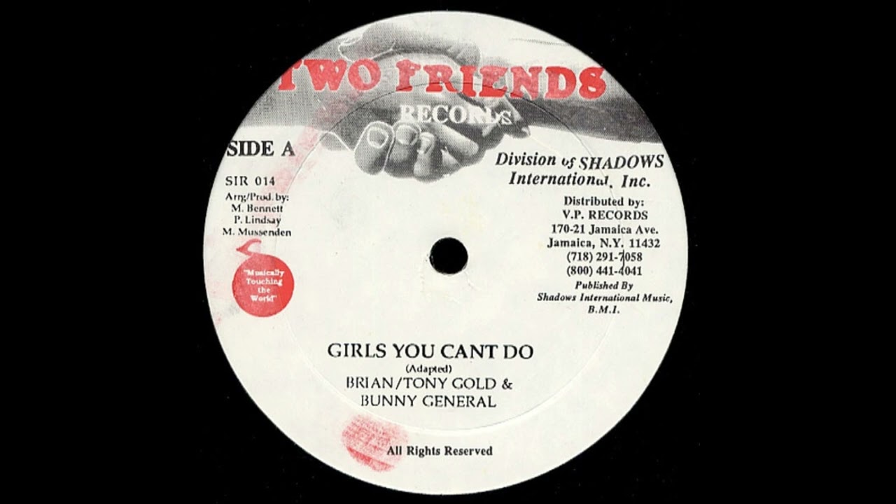 brian & tony gold vs bunny general   girls you can't do