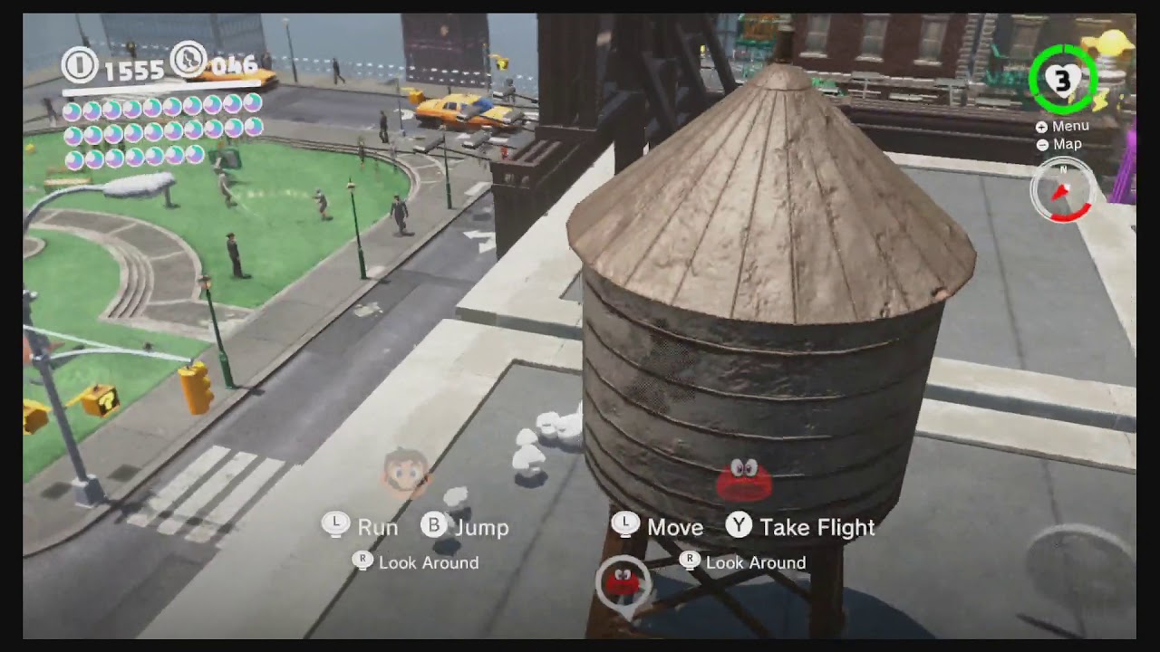 Moon 80 Metro Kingdom Motor Scooter Daredevil! Super MArio Odyssey