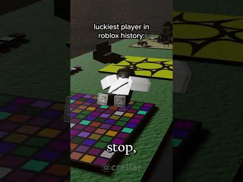 The Luckiest Player Ever #roblox #robloxanimation
