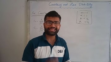 Consistency and Zero stability in numerical analysis