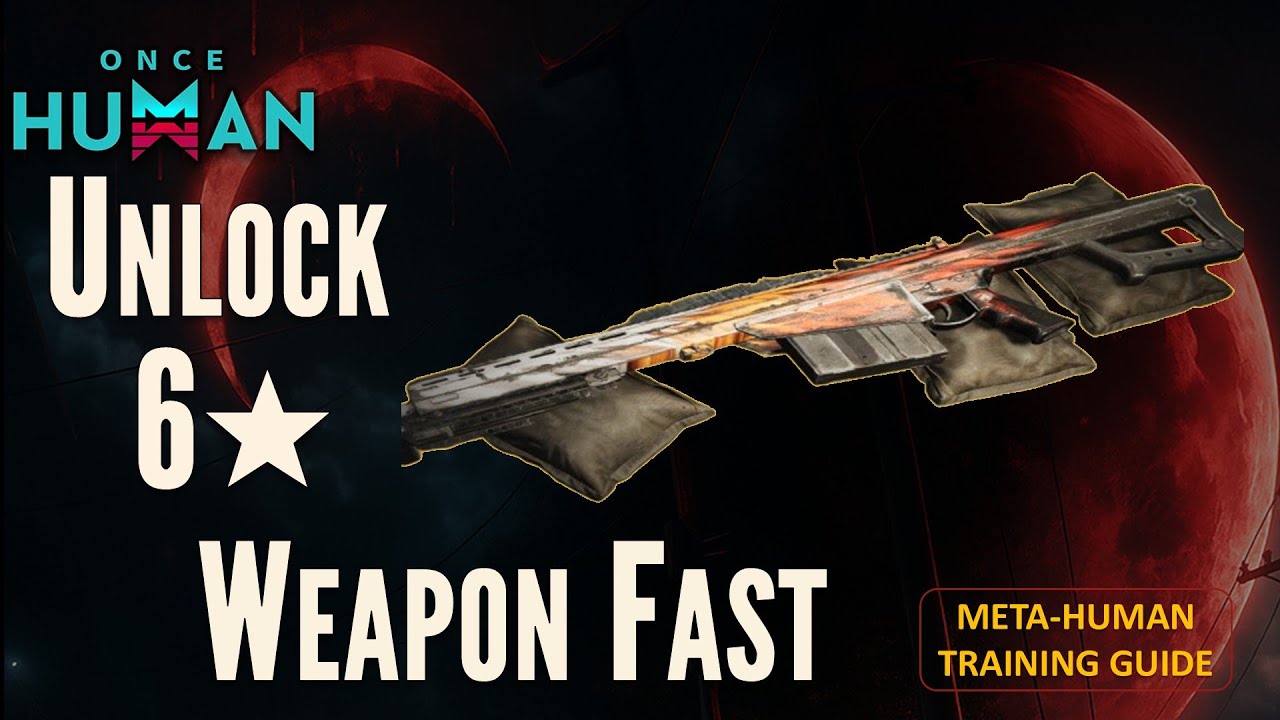 Самый быстрый способ разблокировать оружие 6★ — руководство по конвертации чертежей Once Human