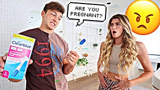 Asking My Wife If SHES PREGNANT To See How She Reacts