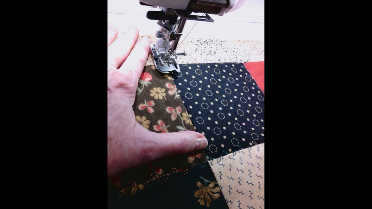 Quilting with Janome: AcuFeed Flex Plus & Ditch Quilting