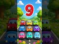 Nine Cars | Number 9 Kids Song