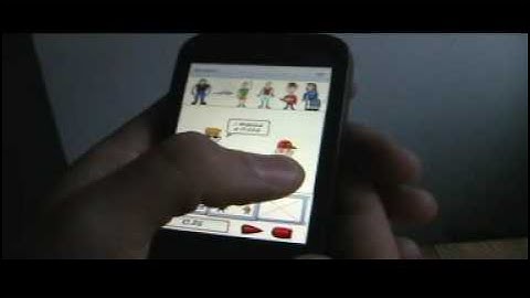 First movie with Cartoon Gang app (adc2 android app)