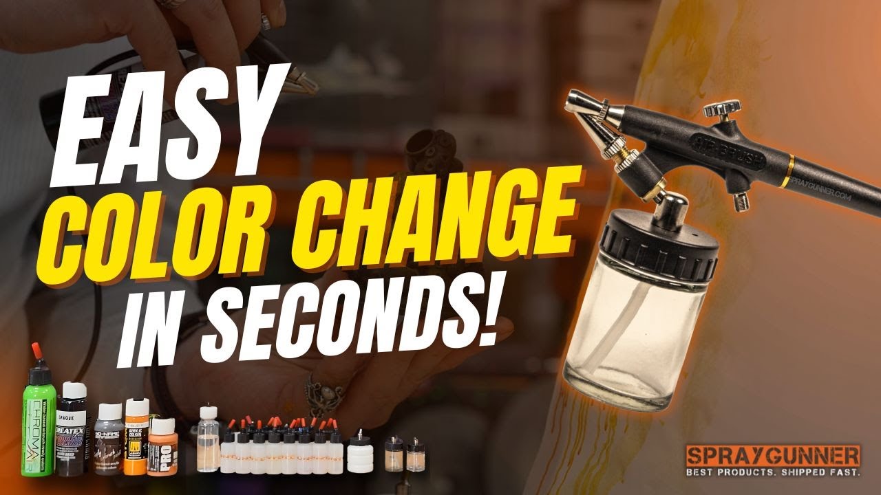 Хотите тратить меньше времени на чистку аэрографа между покрасками? СТАРЫЕ технологии — вот решение!