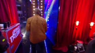 Daliso Chaponda Gives Amanda The Golden Buzzer Auditions Week 3 Britains Got Talent 2017