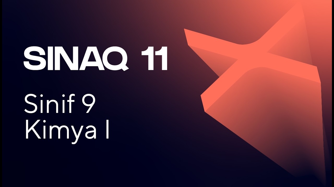 Kimya I 9-cu sinif   Güvən Sınaq 11 Qrup fənləri üzrə