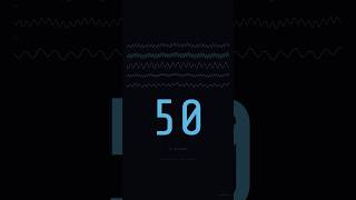 50s Silent Brain Wave Timer 🧠 50 Second Countdown (No Sound) #Shorts