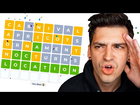 Extreme Wordle BROKE MY BRAIN...