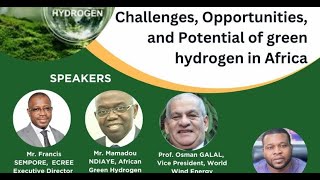 Webinar on Green Hydrogen Development in Africa