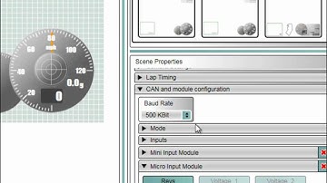 Using a Micro Input Module to measure RPM and throttle