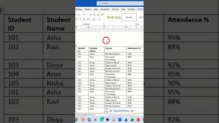 🤯 Secret Word Table Hacks! Never struggle with headers again 🛠️#shorts #msword