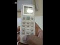 How to check error code Daikin RAC by using Wireless Remote control.