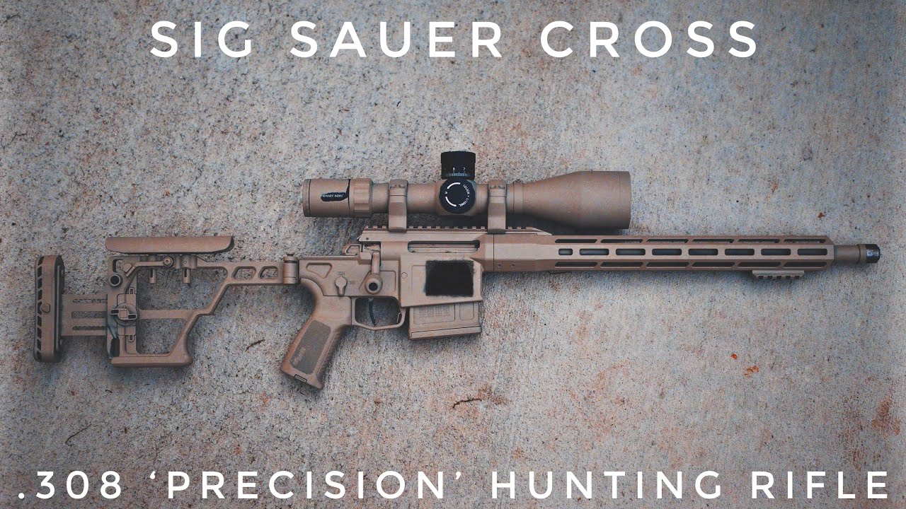 Sig Sauer Cross .308 Win Unique Chassis Hunting Rifle Precision