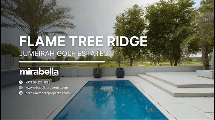 Flame Tree Ridge Villa for Rent in Jumeirah Golf Estates | 5 Bedrooms | Golf Course View