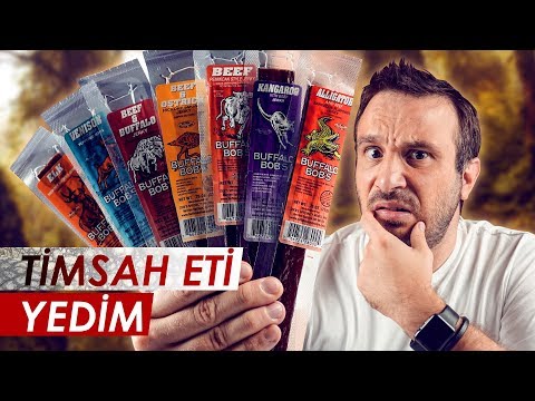 TİMSAH KANGURU KARACA ETİ YEDİM | GARİP ATIŞTIRMALIKLAR