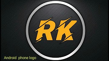R K Logo Design On Android-R K Logo Design On Pixellab | মোবাইল দিয়ে লোগো ডিজাইন  Tech Edit