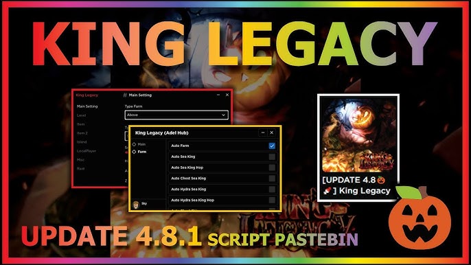 UPD 4.66] King Legacy Script Hack, BEST Auto Farm + Get Fruits, BYPASS  BYFRON!