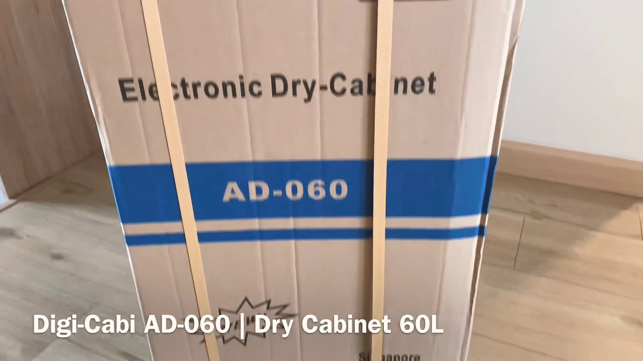 Digi Cabi Ad 060 Dry Cabinet 60l Unbox Youtube