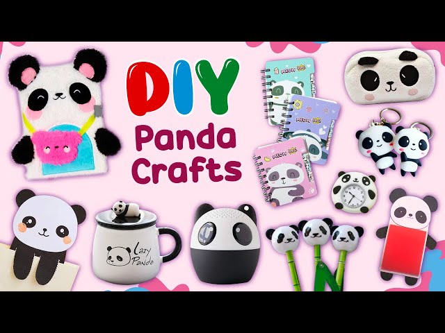 Panda Pillow Kit Stuffed Animal Arts and Crafts for Kids Ages 8-12 DIY  Gifts for Girls Great Christmas Gift or Stocking Stuffer 