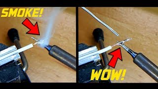 Safer Alternative To Rosin Flux For Soldering! (Low Smoke)