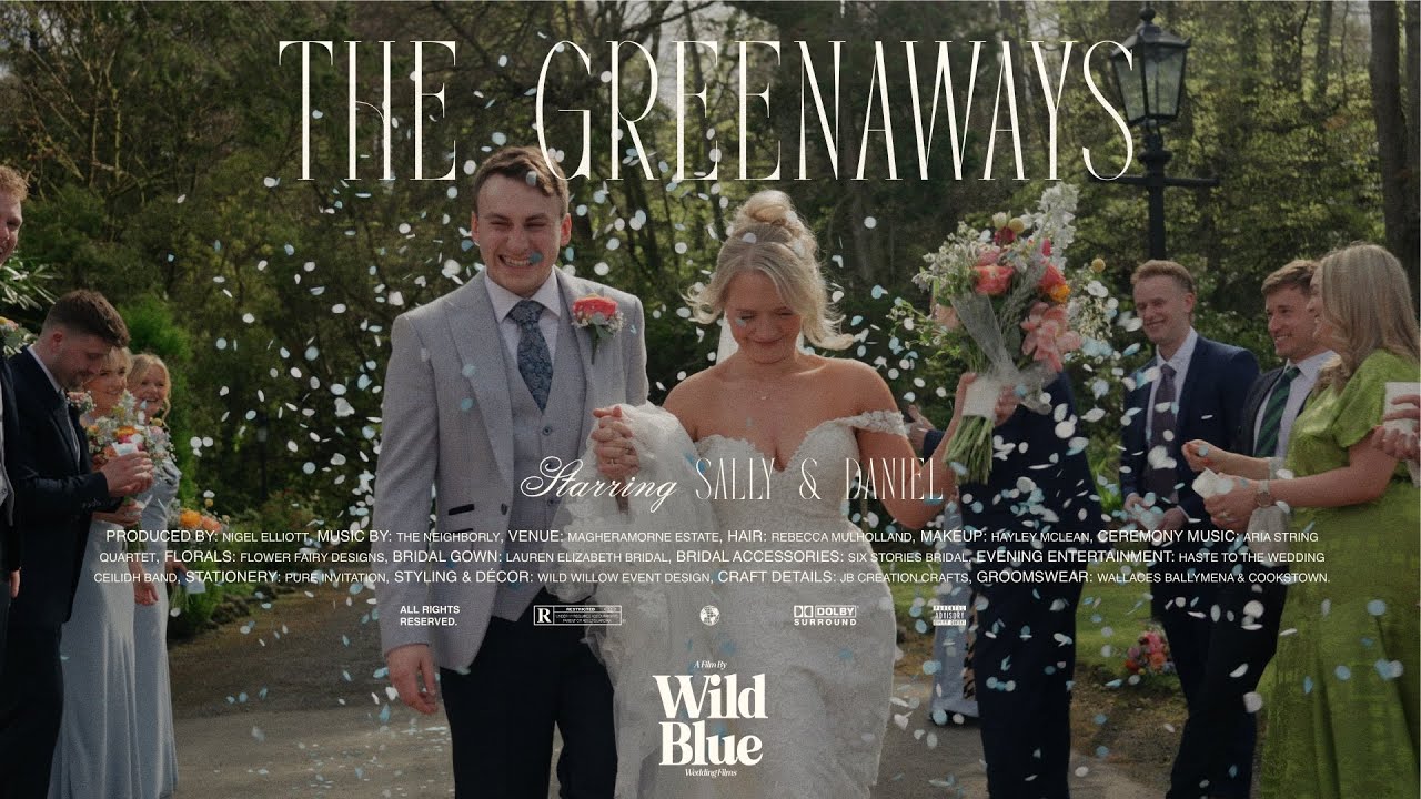 The Greenaways - Magheramorne Estate Wedding // Shot on Sony FX30 + Sigma 18-50 — video thumbnail
