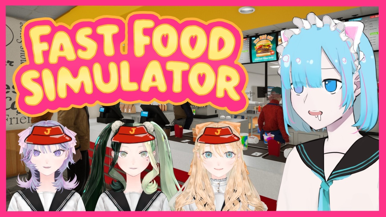 【JKバイト】じょし部バーガー開店します！！