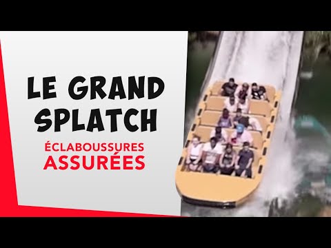 Le Grand Splatch : éclaboussures assurées ! | Les attractions du Parc Astérix