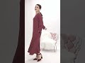 #new #abaya Under Dress Long Sleeve With Pockets High Quality Jazz Crepe EID #Muslim Women Basic