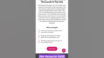 Tcs nqt May 2023. #tcsnqt2023  #lastdatetoapply #engineering  @EngineeringDecode