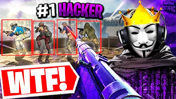 SPECTATING A HACKER IN WARZONE PACIFIC - RICOCHET..? more like RICOSH*T  😕