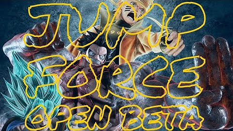 Jump Force Open Beta - Offline Practice