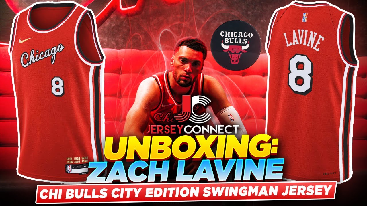 Chicago Bulls 8 Lavine nba basketball swingman city jersey black gold  edition shirt 2021