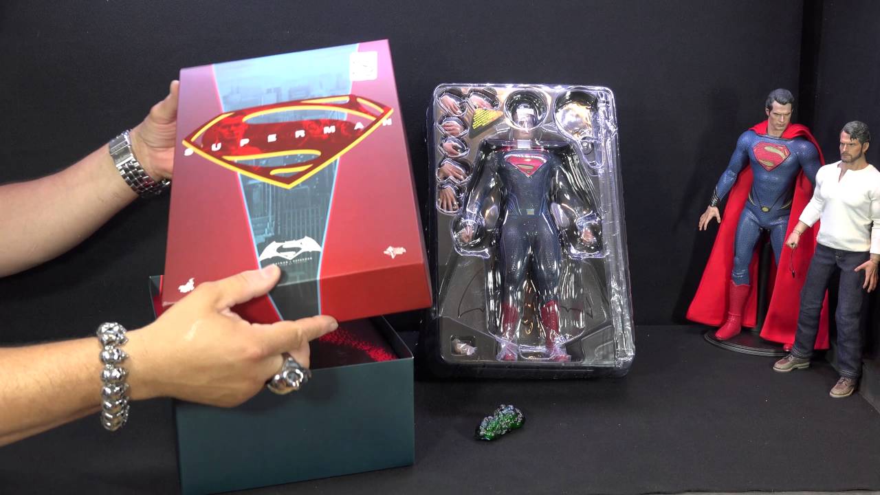 HOT TOYS SUPERMAN DAWN OF JUSTICE BvS MMS 343 Unboxing & Review - YouTu...