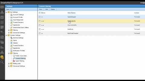 Block Spam By Subject Line Using SmarterMail