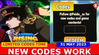 Roblox  Anime Rising Fighting Codes (Updated October 2023