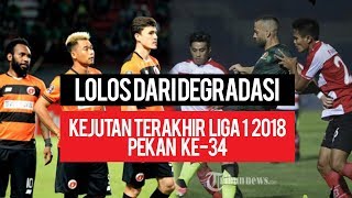 TRIBUN-VIDEO.COM - Liga 1 2018 telah berakhir, dua tim yang sempat ...