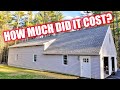 Paving The Dream Garage + Total Cost As Promised / FINAL EPISODE!