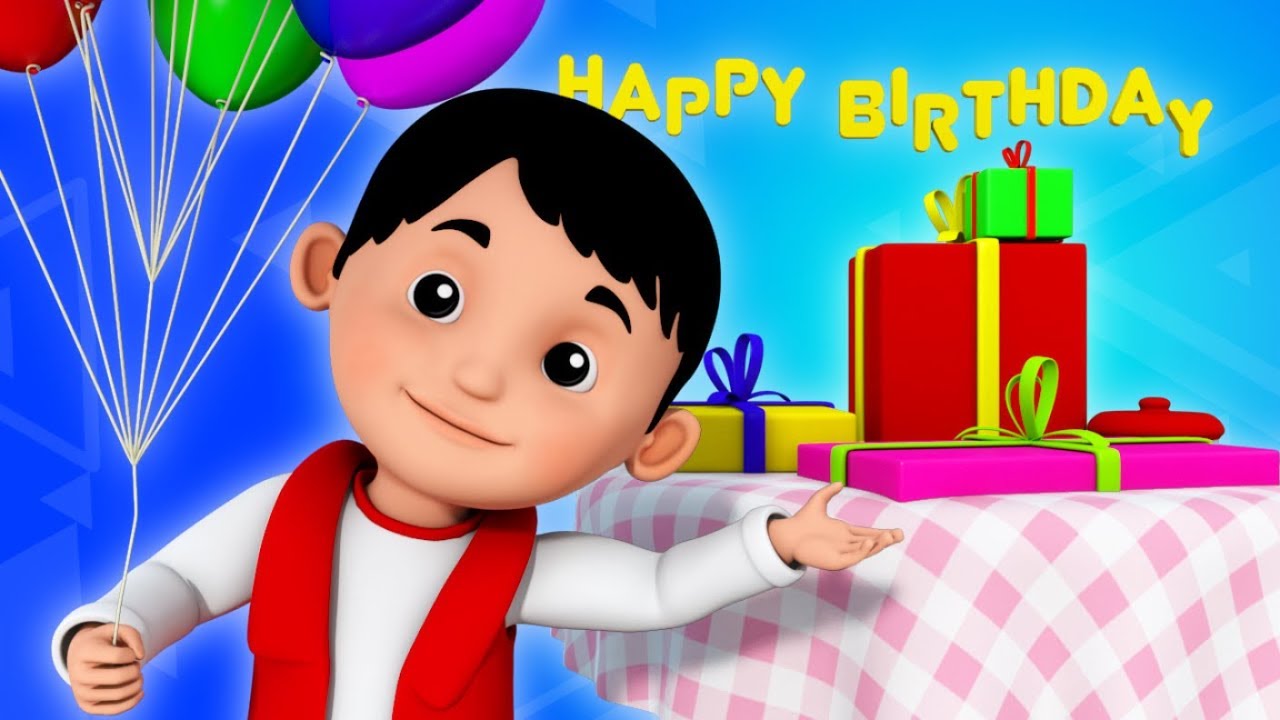 happy birthday song | birthday song | nursery rhymes | cake song ...