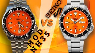 💥SEIKO 5 vs. MOD NH35: Confrontación🤜🤛Relojes