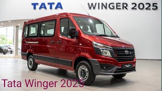 2025 Tata Winger First Look New Features, Seating & Real-World Performance