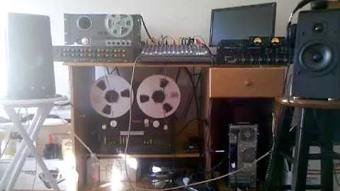 Tascam MSR-16 Reel to reel analog 16 track 1/2" tape recorder msr16