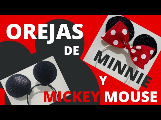 Orejas De Minnie Y Mickey